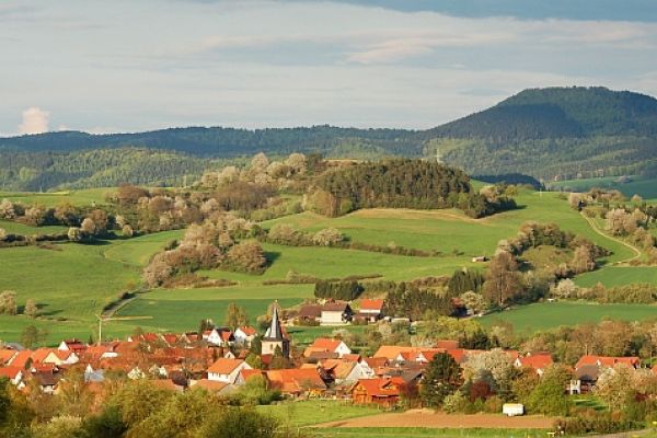 Landschaft rund um den Kirchhof